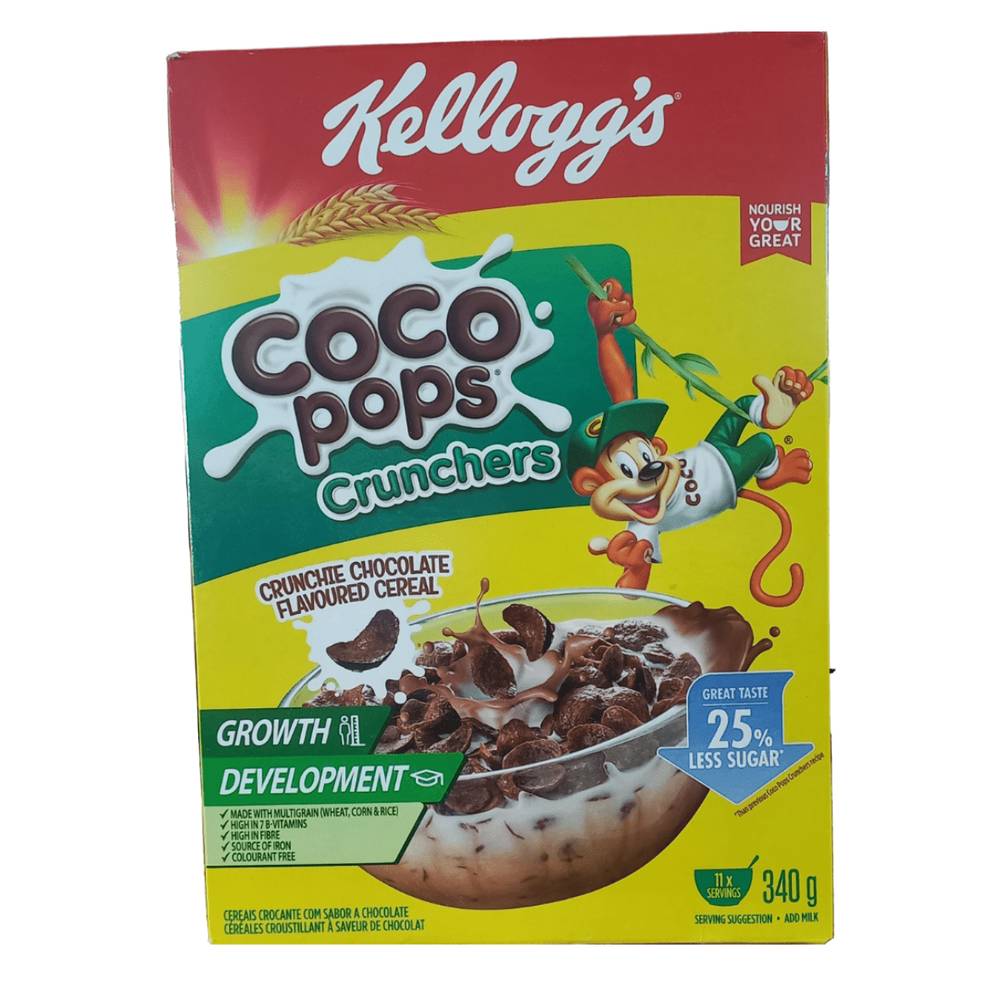 Kellogg's Coco Pops Crunchers Chocolate Cereal 340g